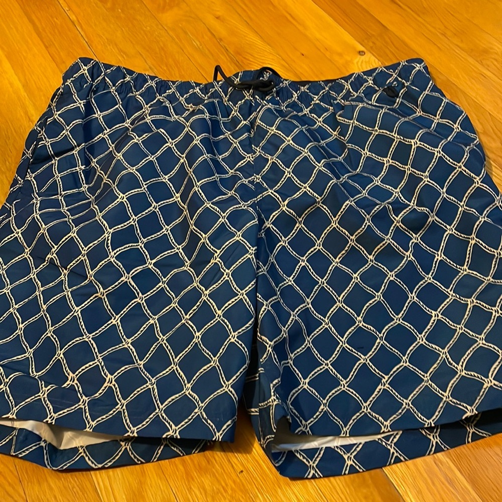 Never been worn swim trunks from Lands’ End